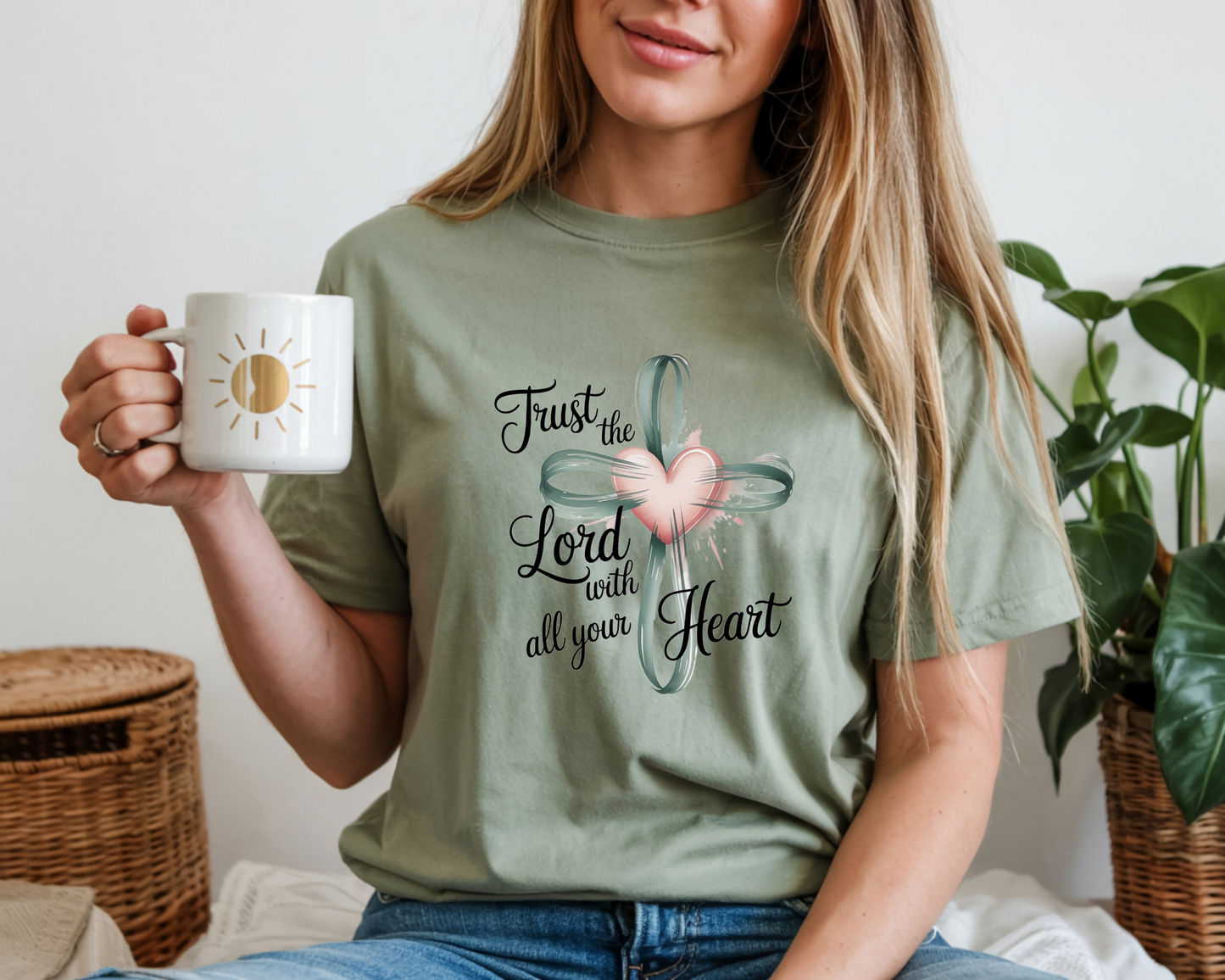 "Trust in the Lord" Bella + Canvas 3001 Tee