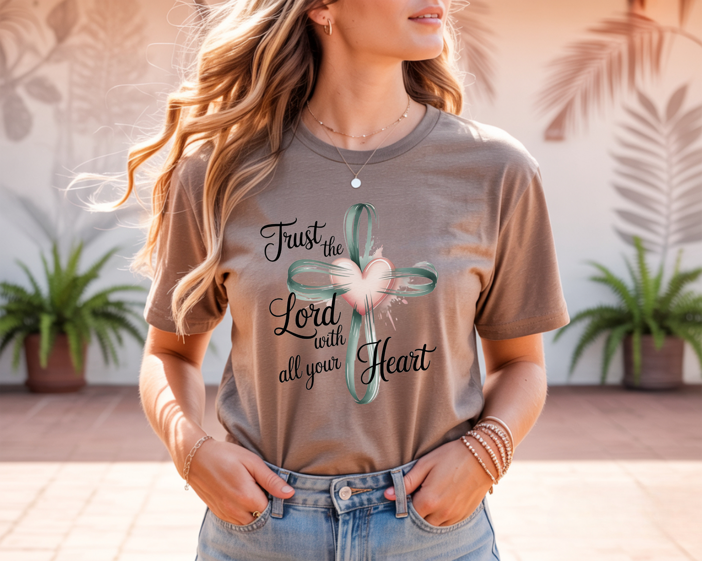 "Trust in the Lord" Bella + Canvas 3001 Tee