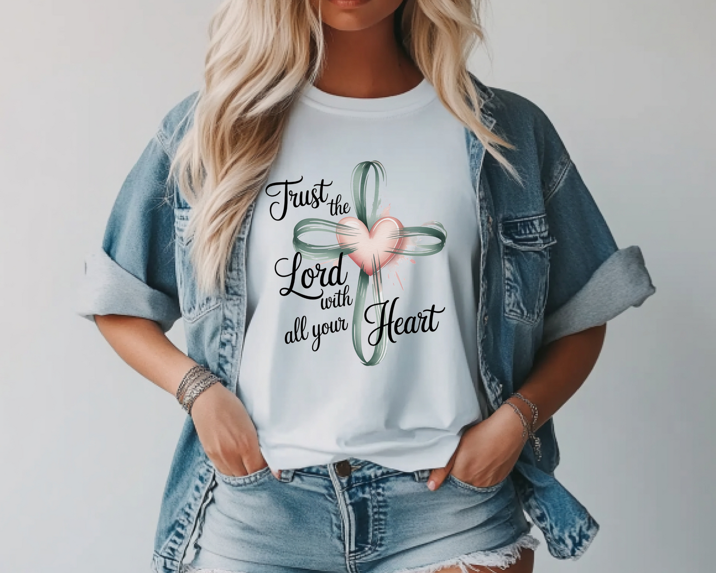 "Trust in the Lord" Bella + Canvas 3001 Tee